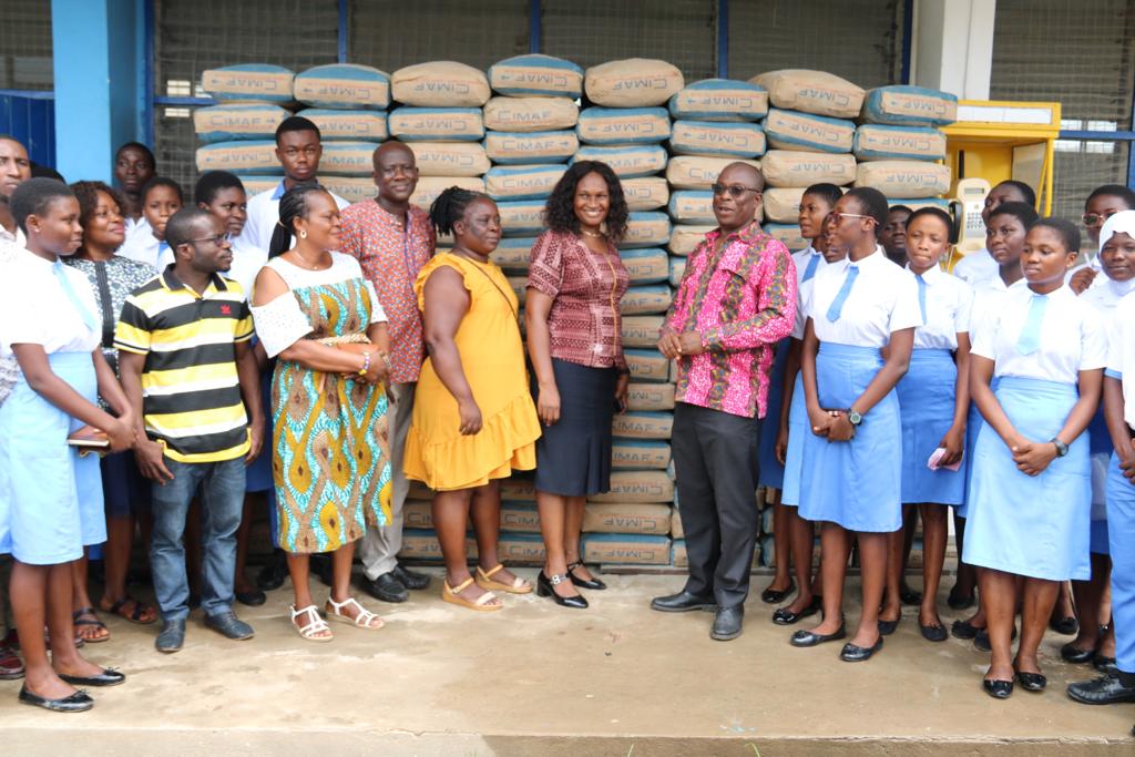 CIMAF cement support schools in Takoradi