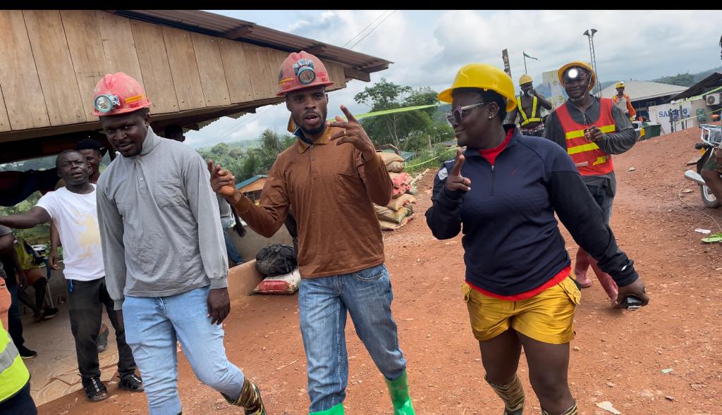 Nana Yaa Brefo at Tarkwa 