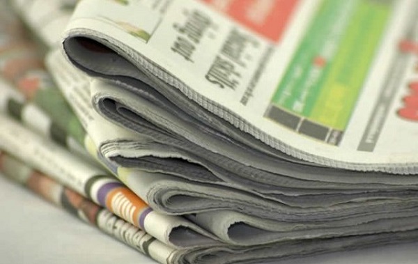 Today’s Newspaper headlines