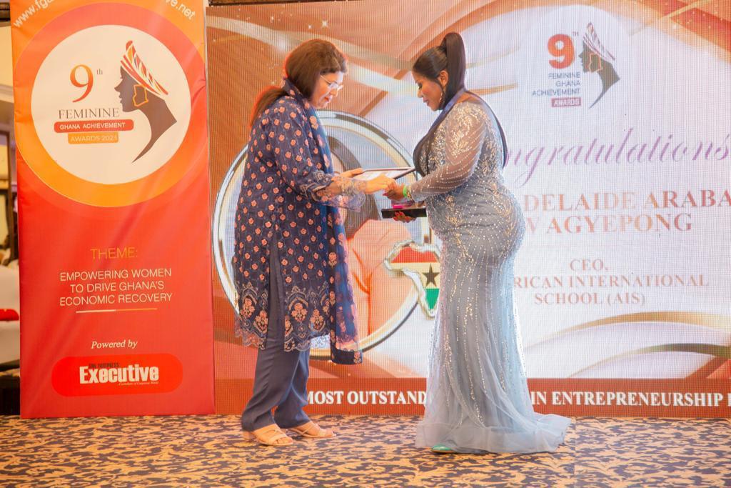Adelaide Siaw Agyepong is 2023 Outstanding Feminine in Entrepreneur Education