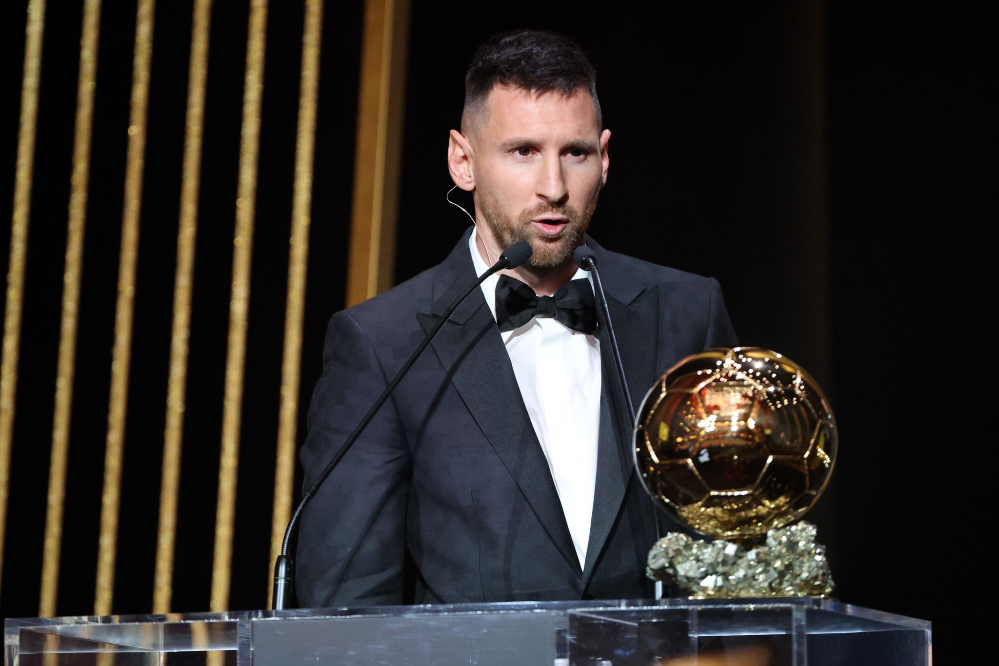 Messi wins Ballon d’Or for eighth time