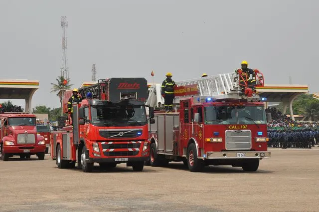 A/R: Fire guts Railway police station