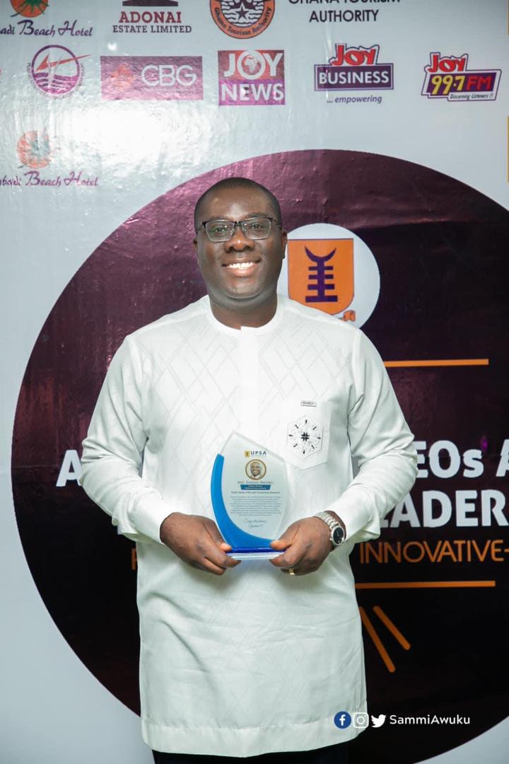 UPSA honours Sammi Awuku
