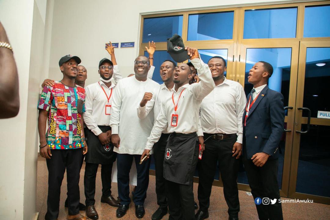 UPSA honours Sammi Awuku 