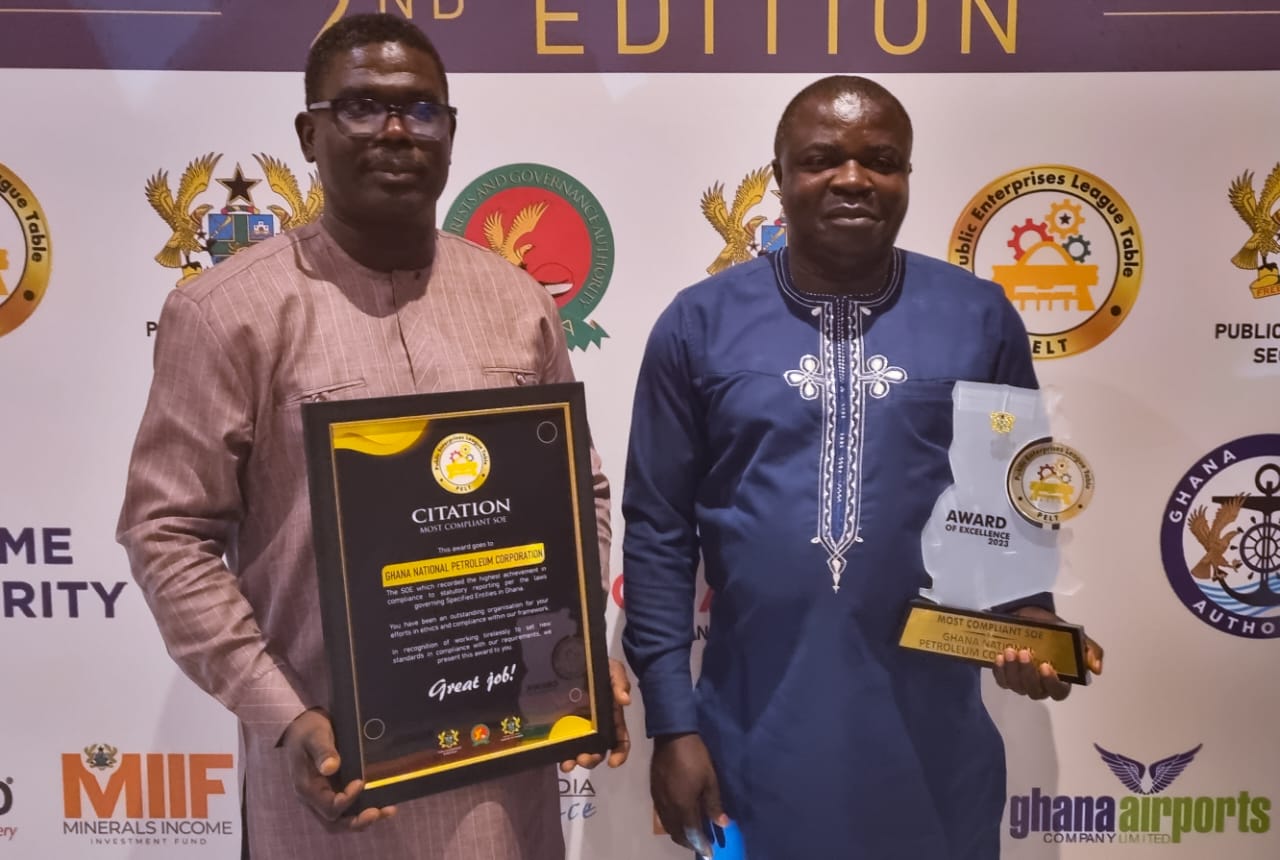 GNPC adjudged ‘Most Compliant State-Owned Enterprise’ in Ghana