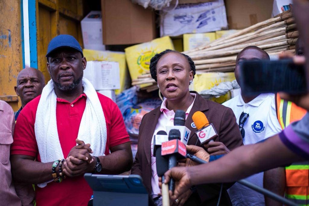 Zoomlion lower Volta flood victims 