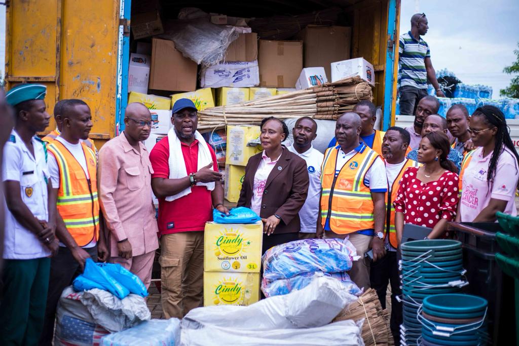 Zoomlion lower Volta flood victims