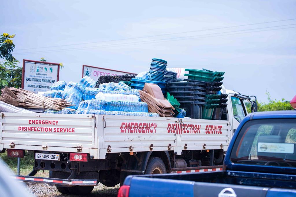 Zoomlion lower Volta flood victims 