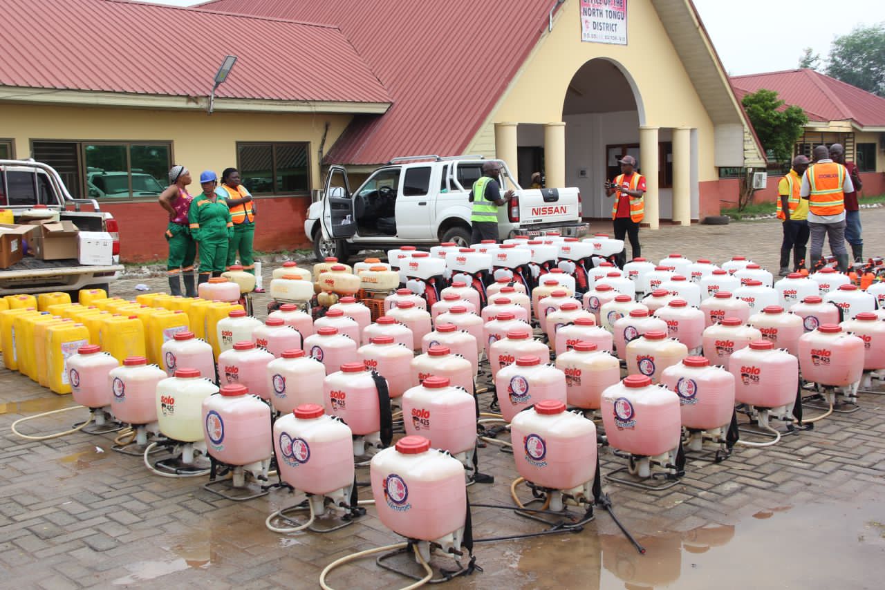 Zoomlion, Jospong, Volta flood victims Mepe