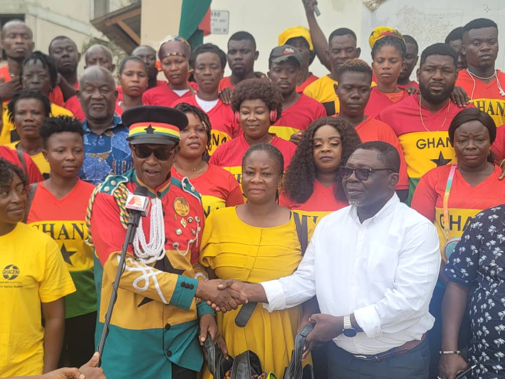 One man supporter leads Ghana Supporters Union to donate to Volta Flood Victims