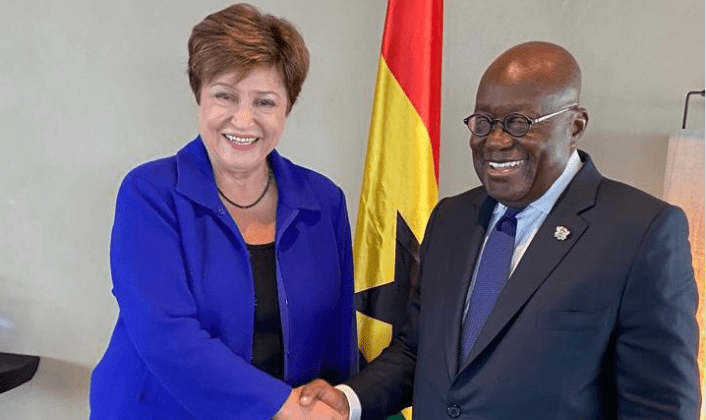 IMF boss applauds Ghana for strong policies