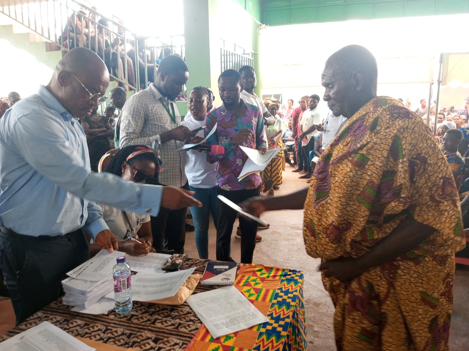 Aged, widows smile as Seidu Agongo donates GH¢231,000 to flood victims