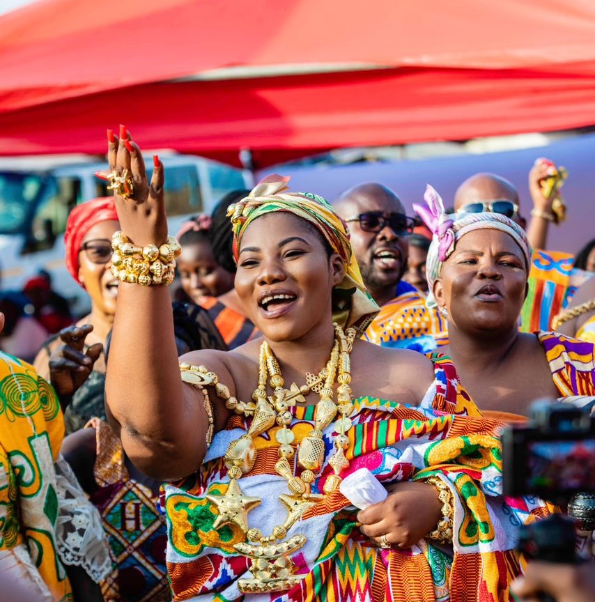 Kofi Adoma Wife installed Chief