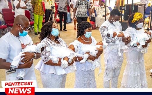 Couple gives birth to Quintuplet after 8 years of childlessness