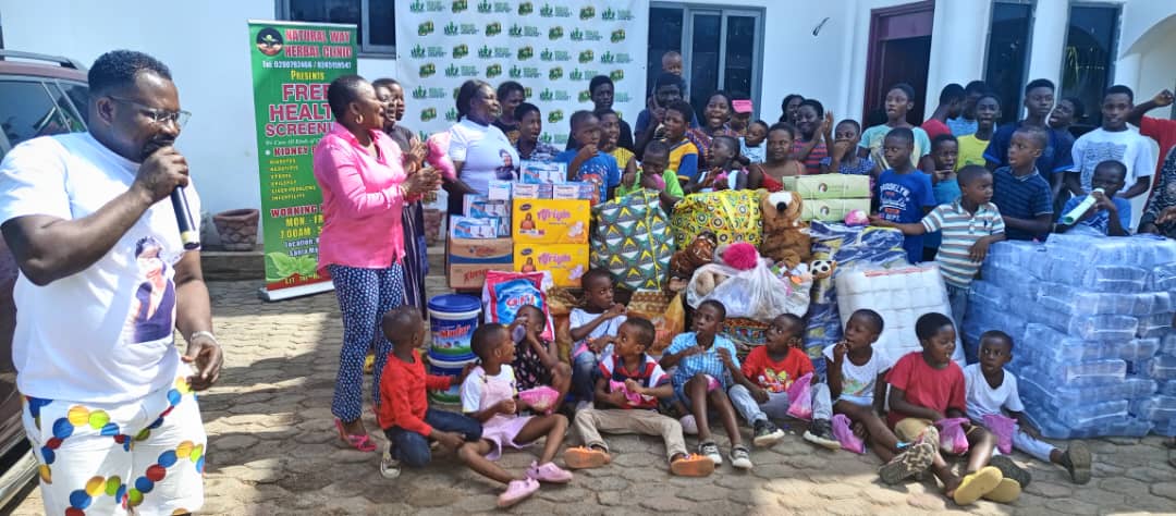 Ohemaa Sakyiwaa donates to Nungua New Life Children’s Home on her birthday