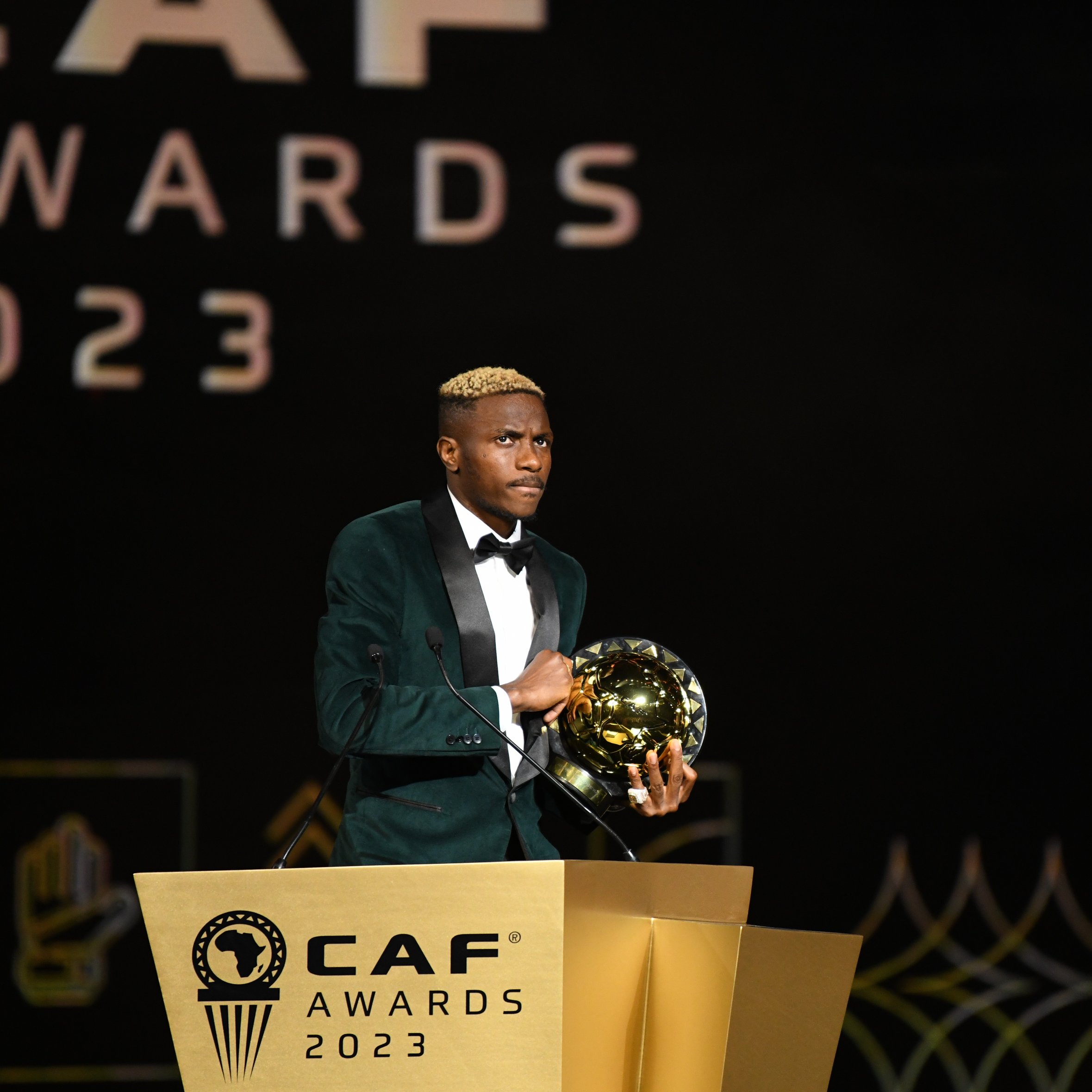 Victor Osimhen wins African player of the year award