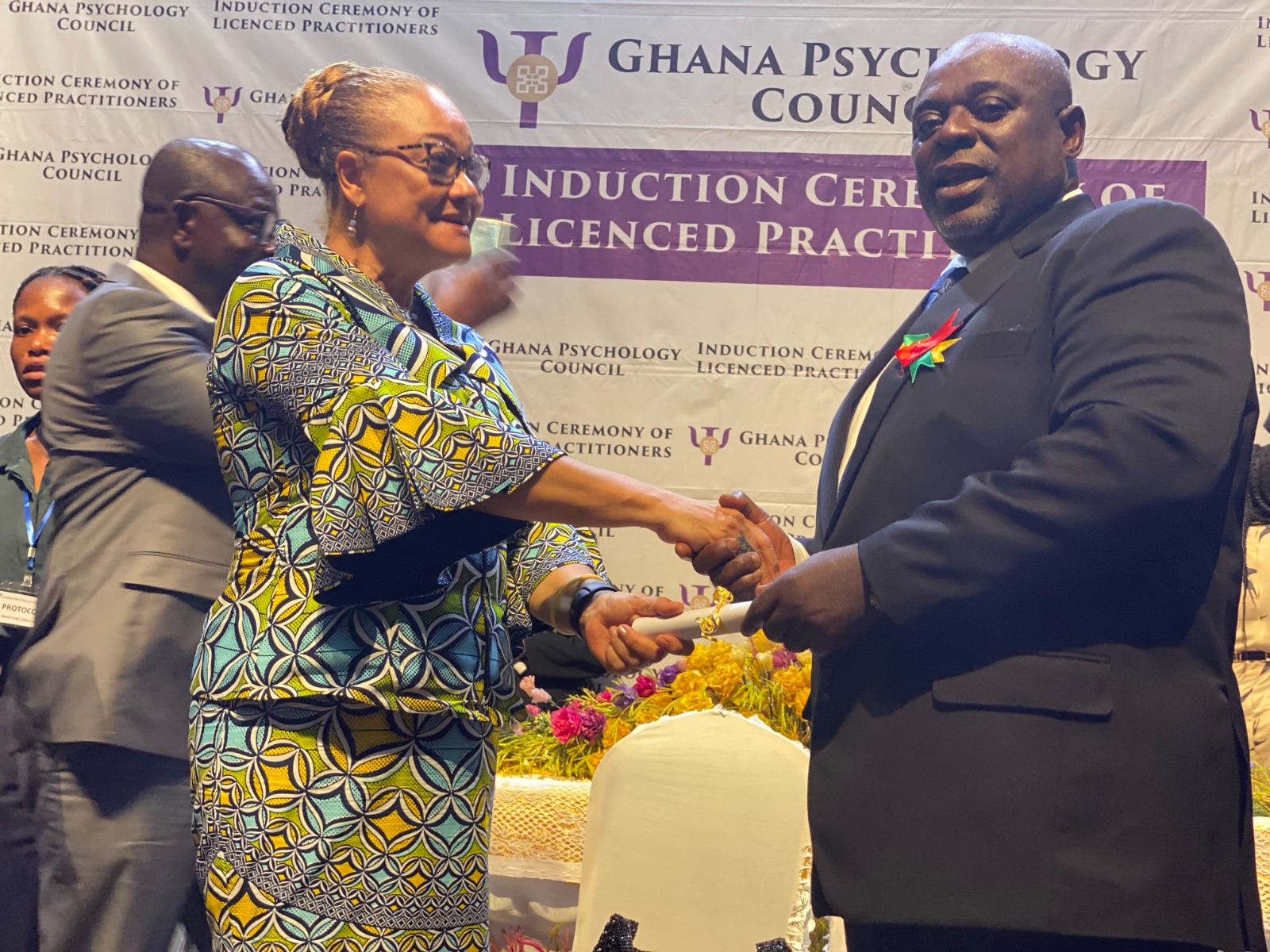 Koku Anyidoho inducted into Ghana Psychology Council