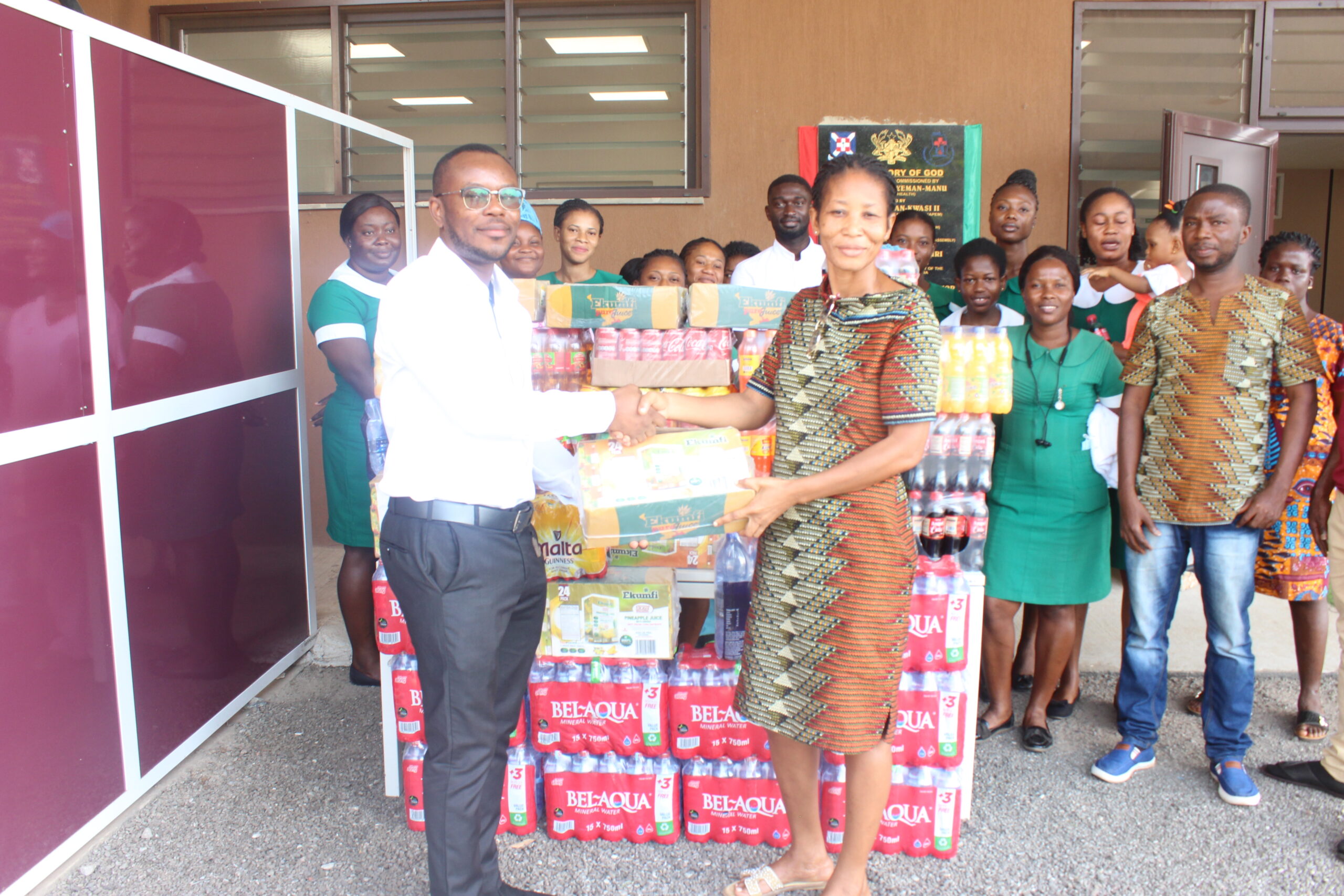 CEDECO Group of Companies donate to Presby Hospital in Aburi