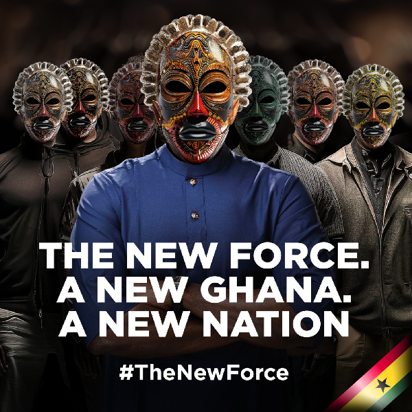I am the man in the mask – Nana Kwame Bediako