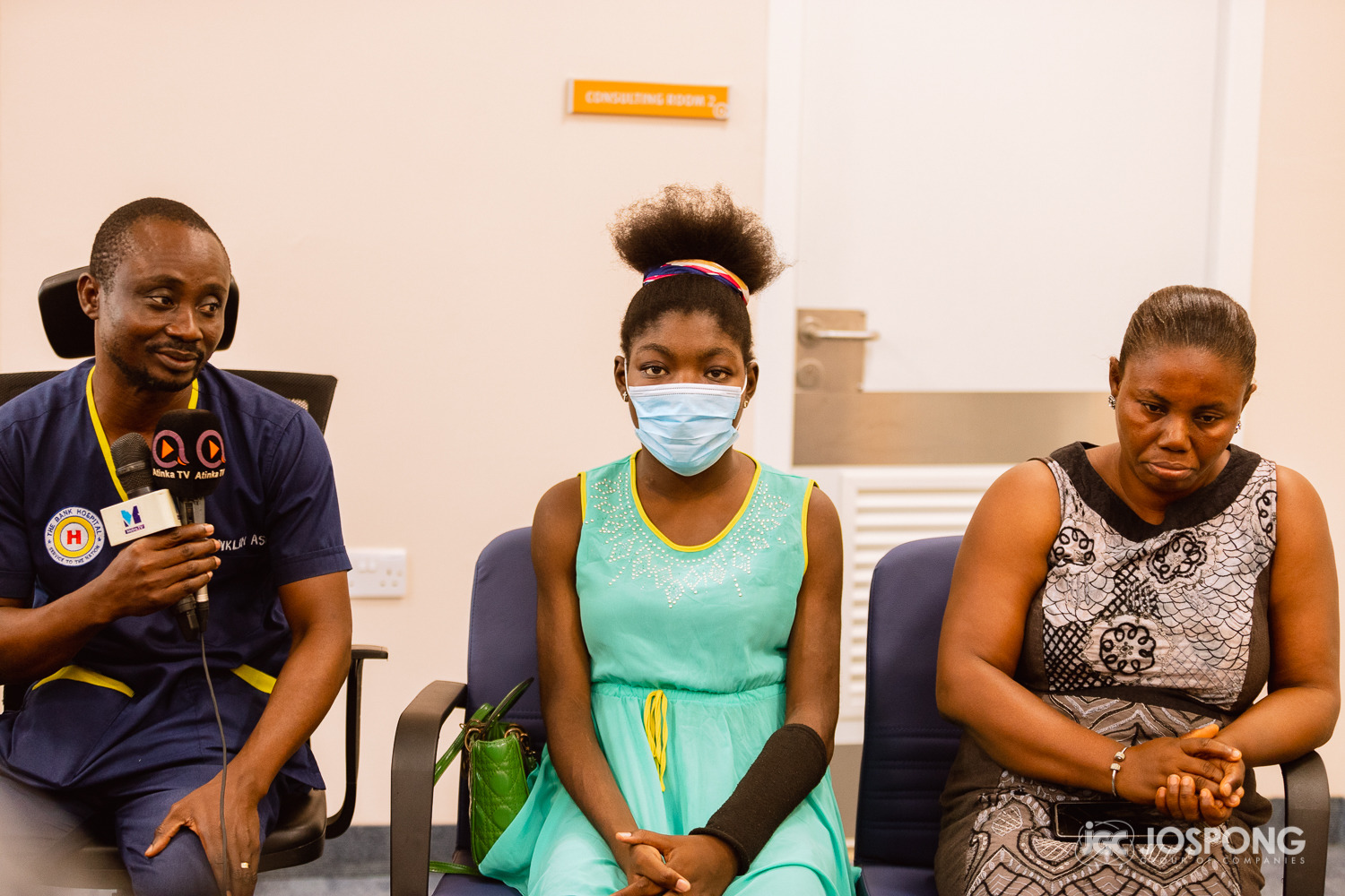 Jospong support to Bank Hospital