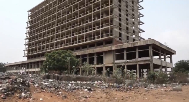 Tema Meridian Hotel in a mess, turned into defecation and dumping site [photos]