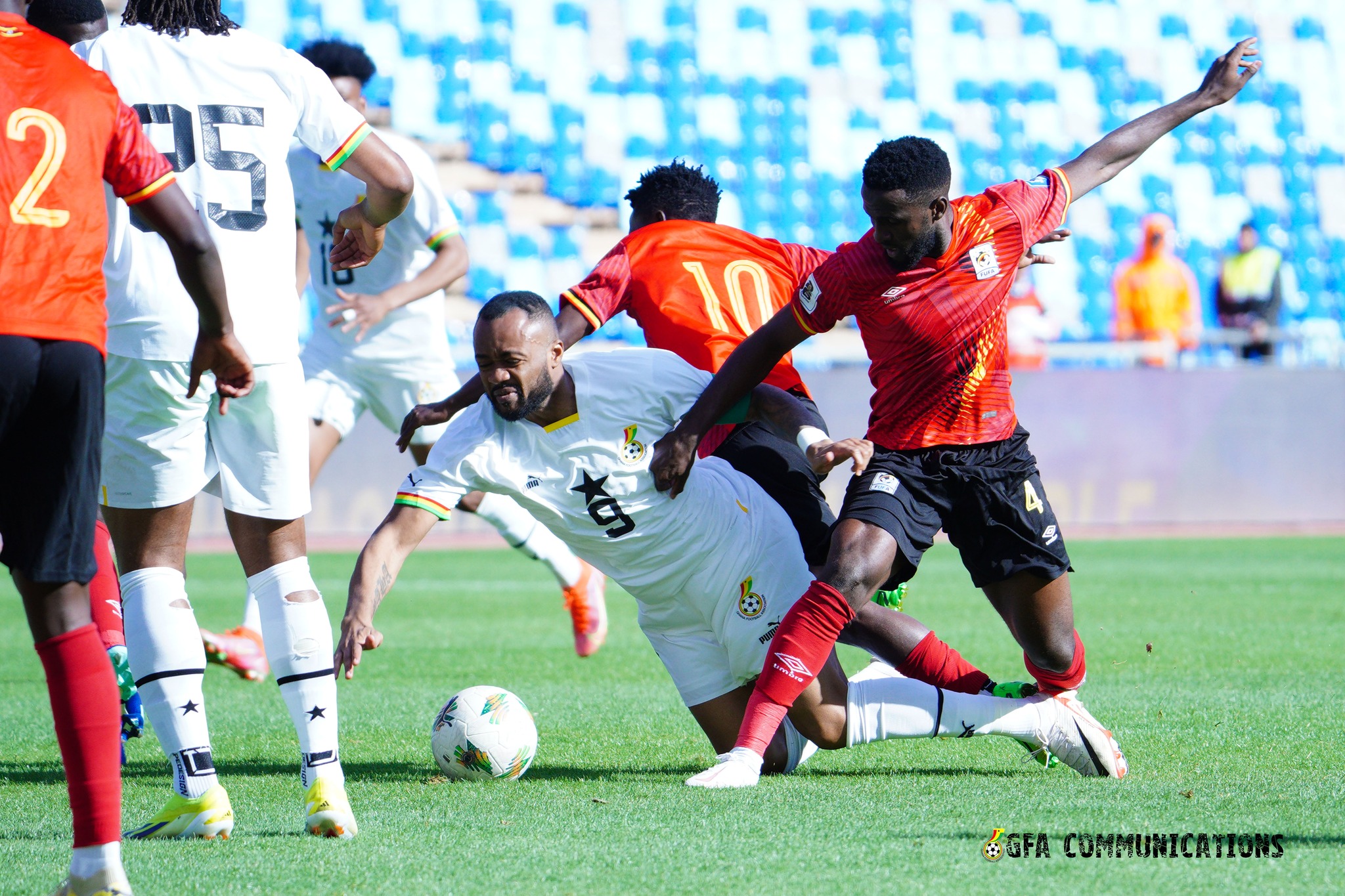 Uganda hold Ghana in international friendly