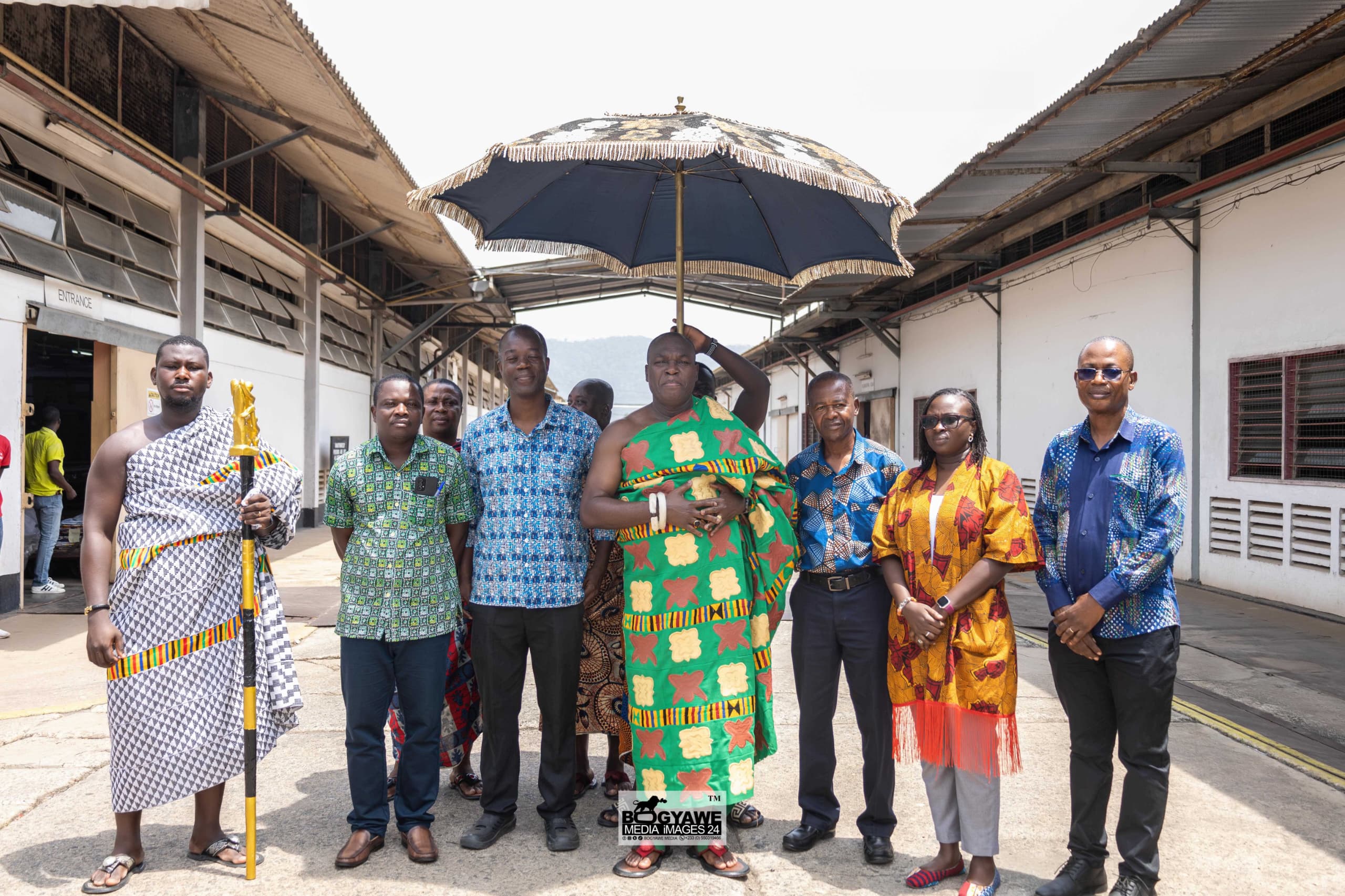 Akwamumanhene AICL visit