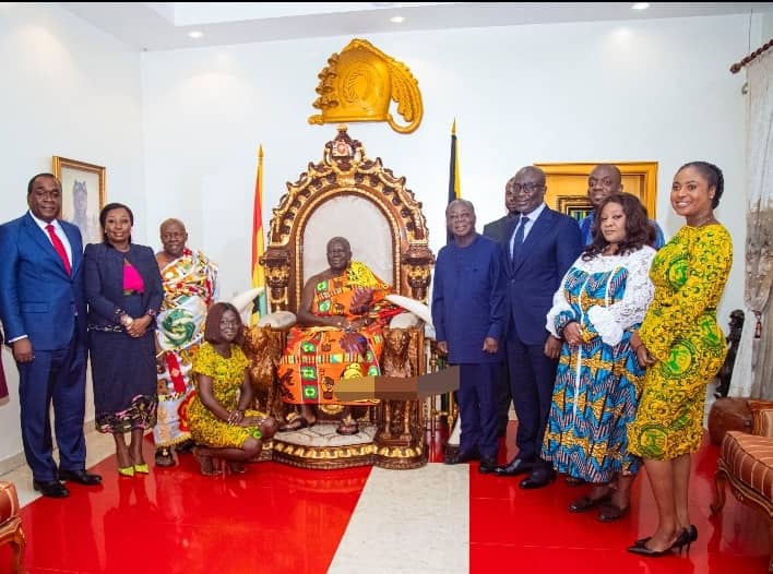 GNPC CEO Joseph Dadzie meets Asantehene 