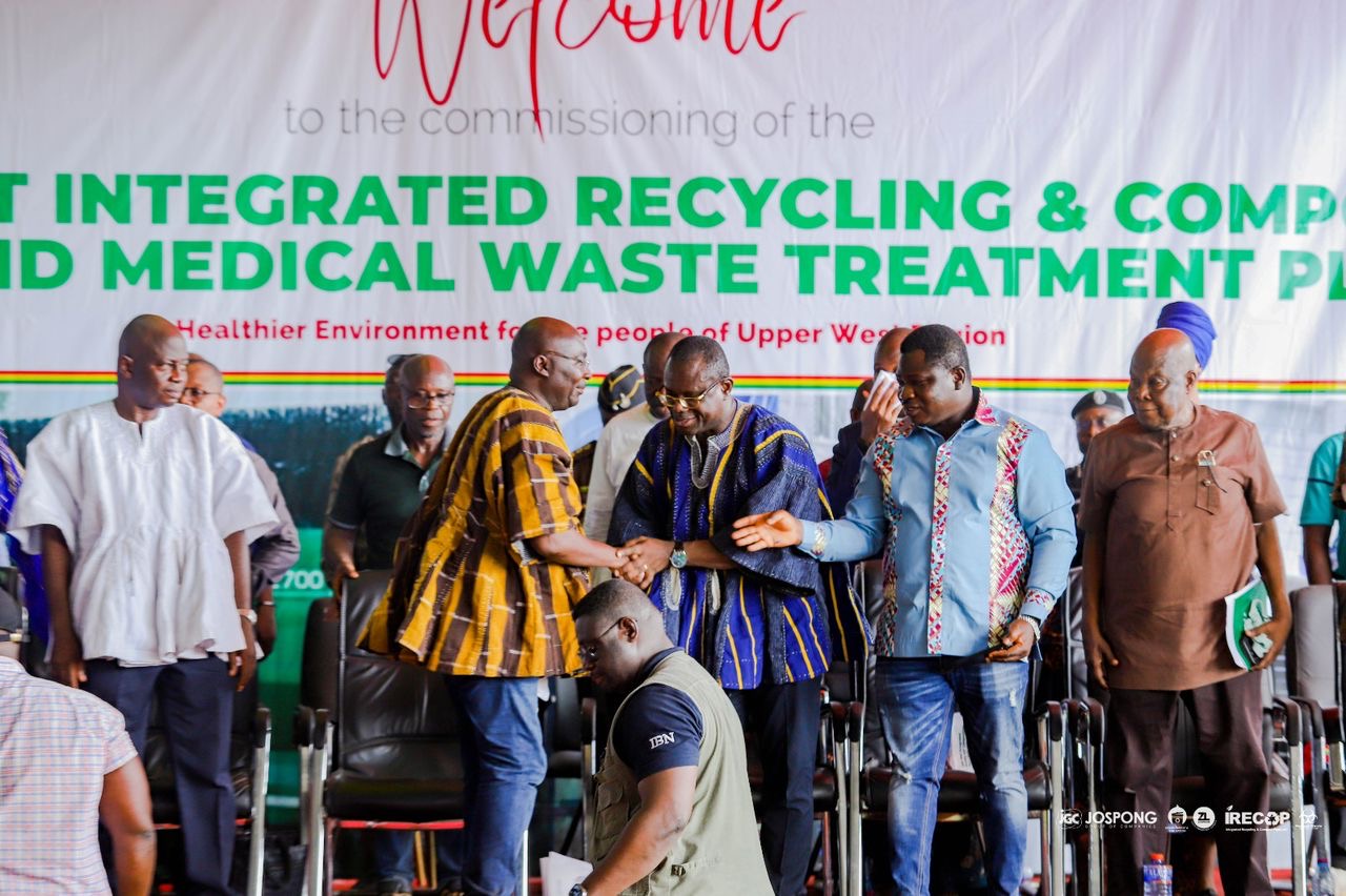 Bawumia inaugurates waste treatment plant in Upper East Region