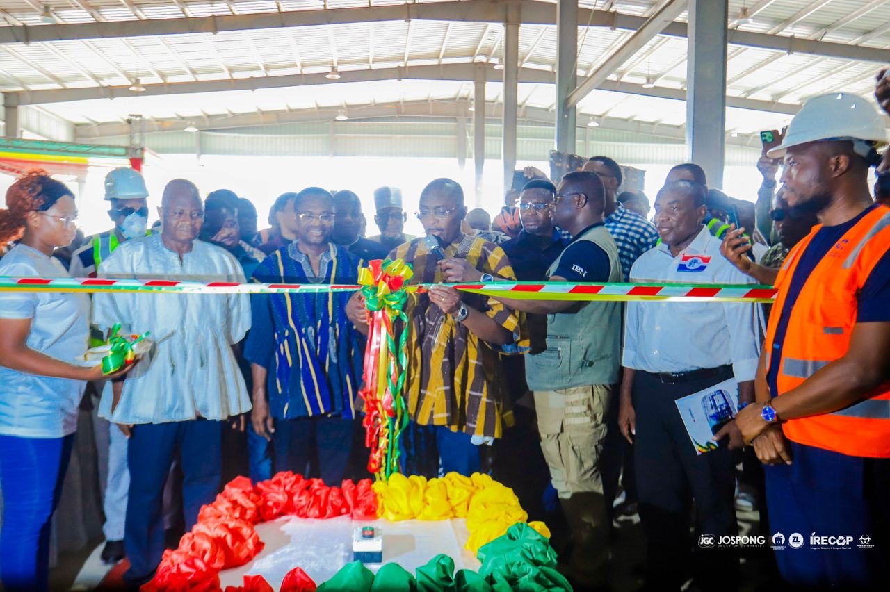 Bawumia inaugurates waste treatment plant in Upper East Region