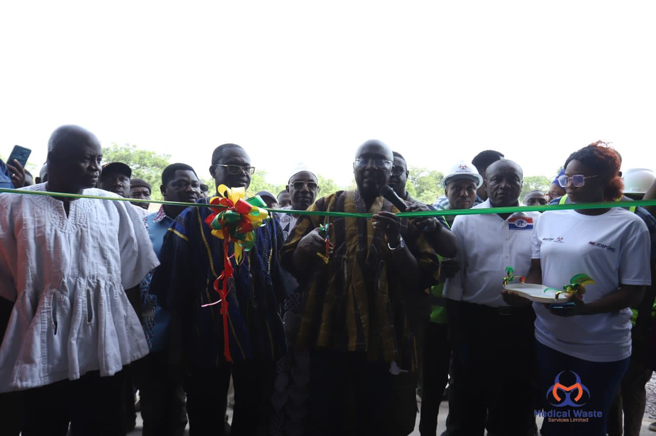 Bawumia commissions medical waste treatment plant in Upper West Region