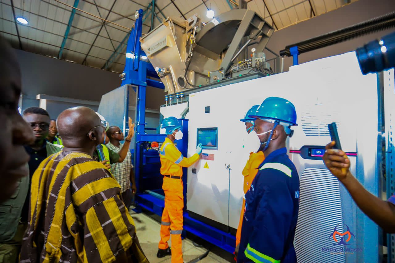 Bawumia commissions medical waste treatment plant in Upper West Region