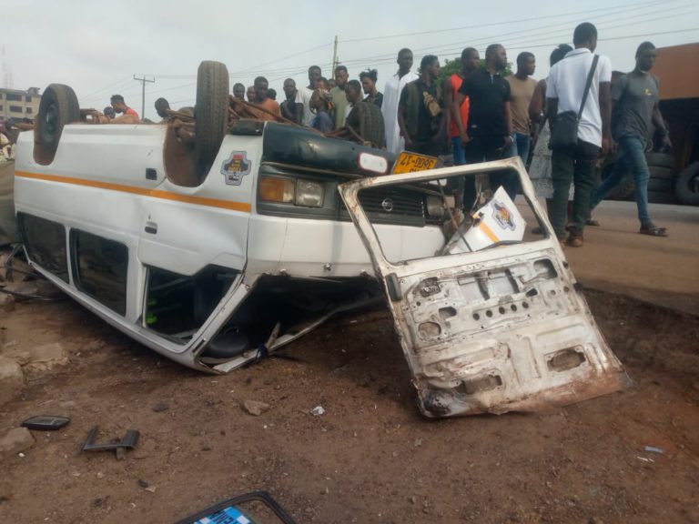Four killed, 11 injured in gory accident at Suame-Maakro