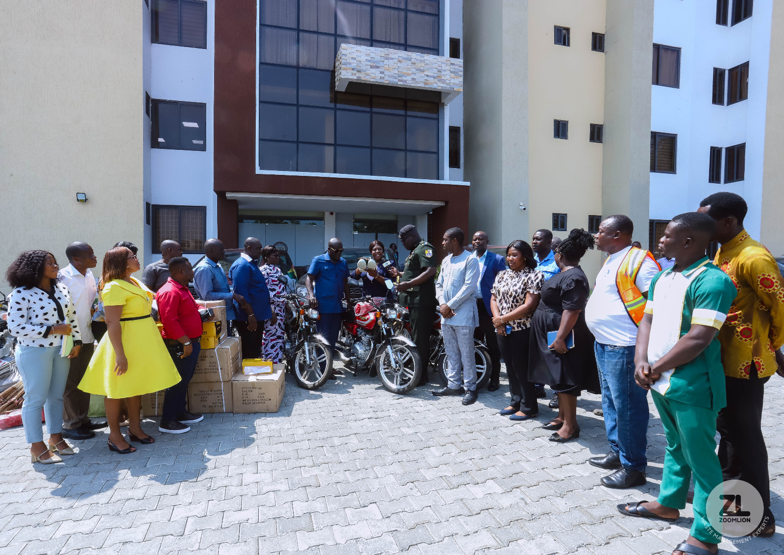 Homowo clean-up campaign receives massive boost from Zoomlion
