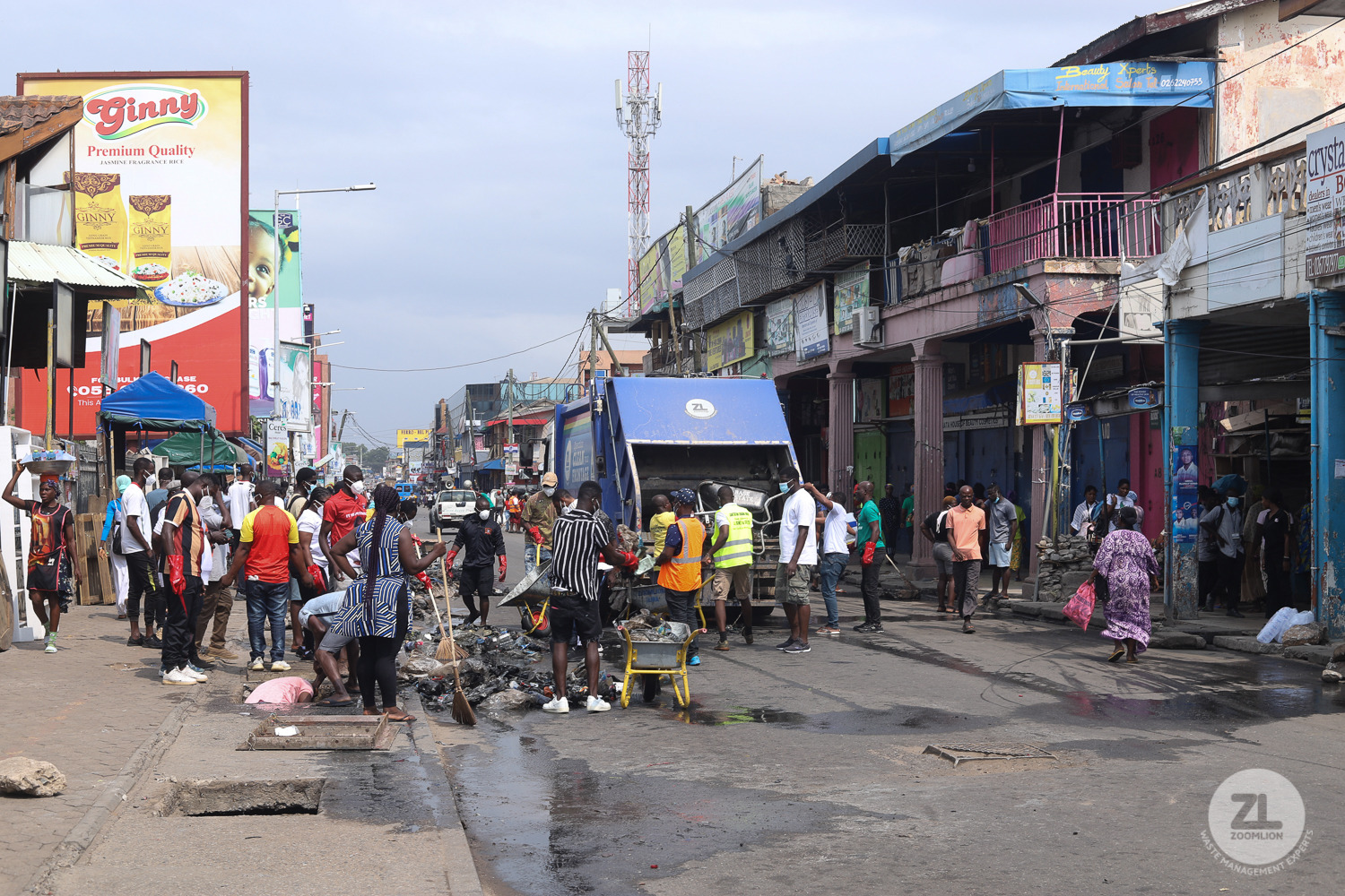 Ga Mantse Homowo clean-up 