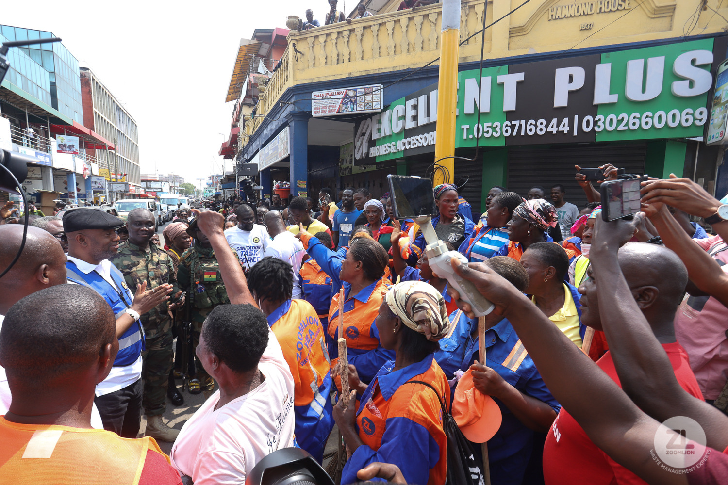 Ga Mantse Homowo clean-up 