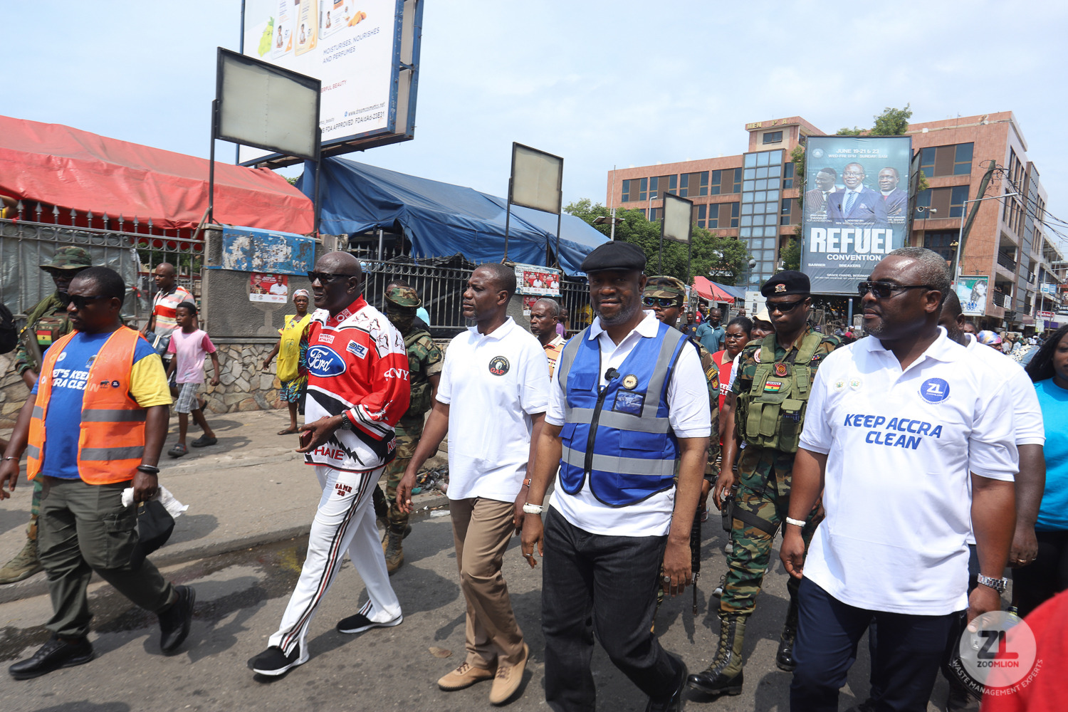 Ga Mantse Homowo clean-up 