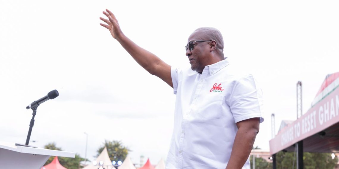 Ghana’s youth deserve an experienced, committed leader – Mahama