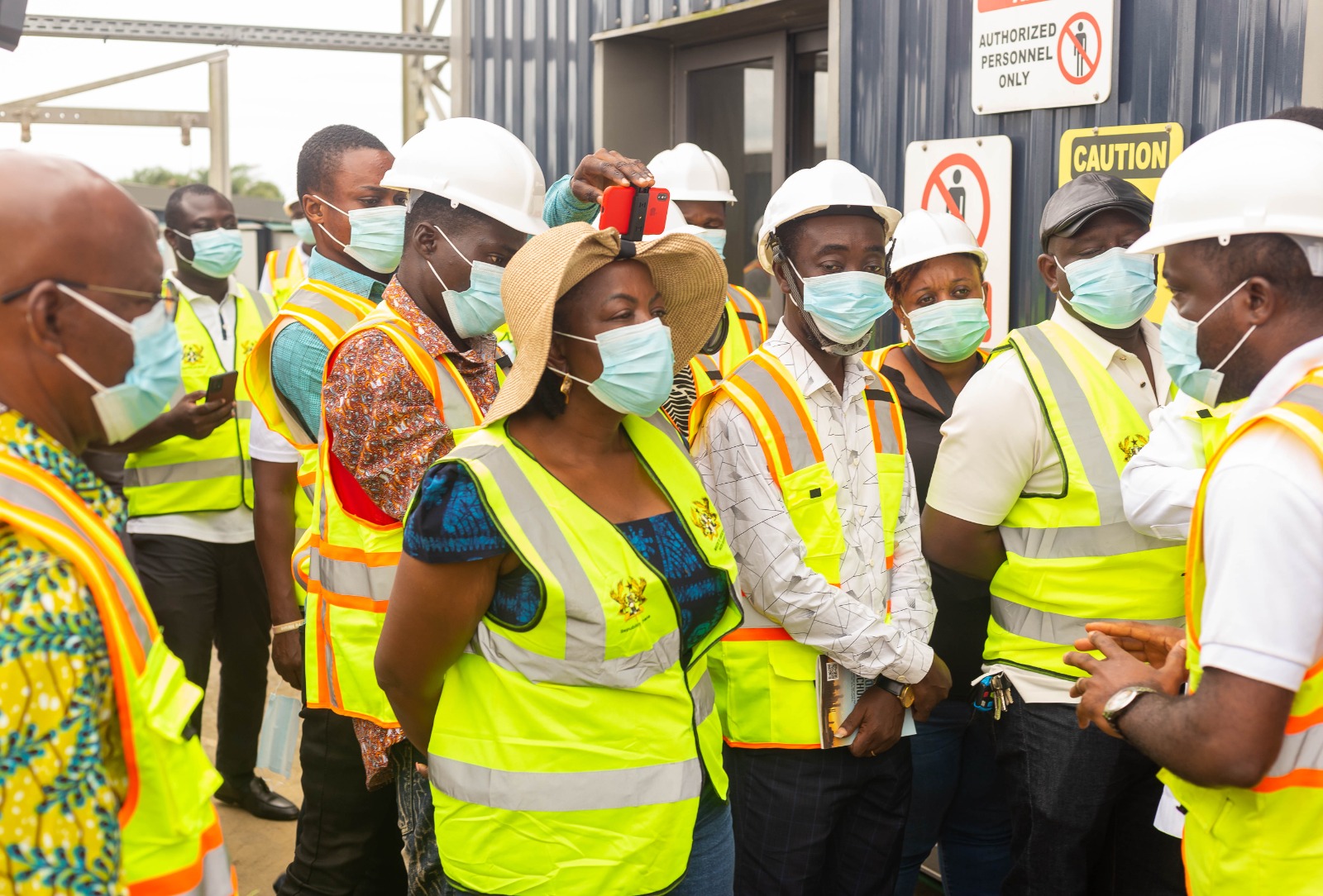 Sanitation Minister inspects waste treatment projects in Western Region