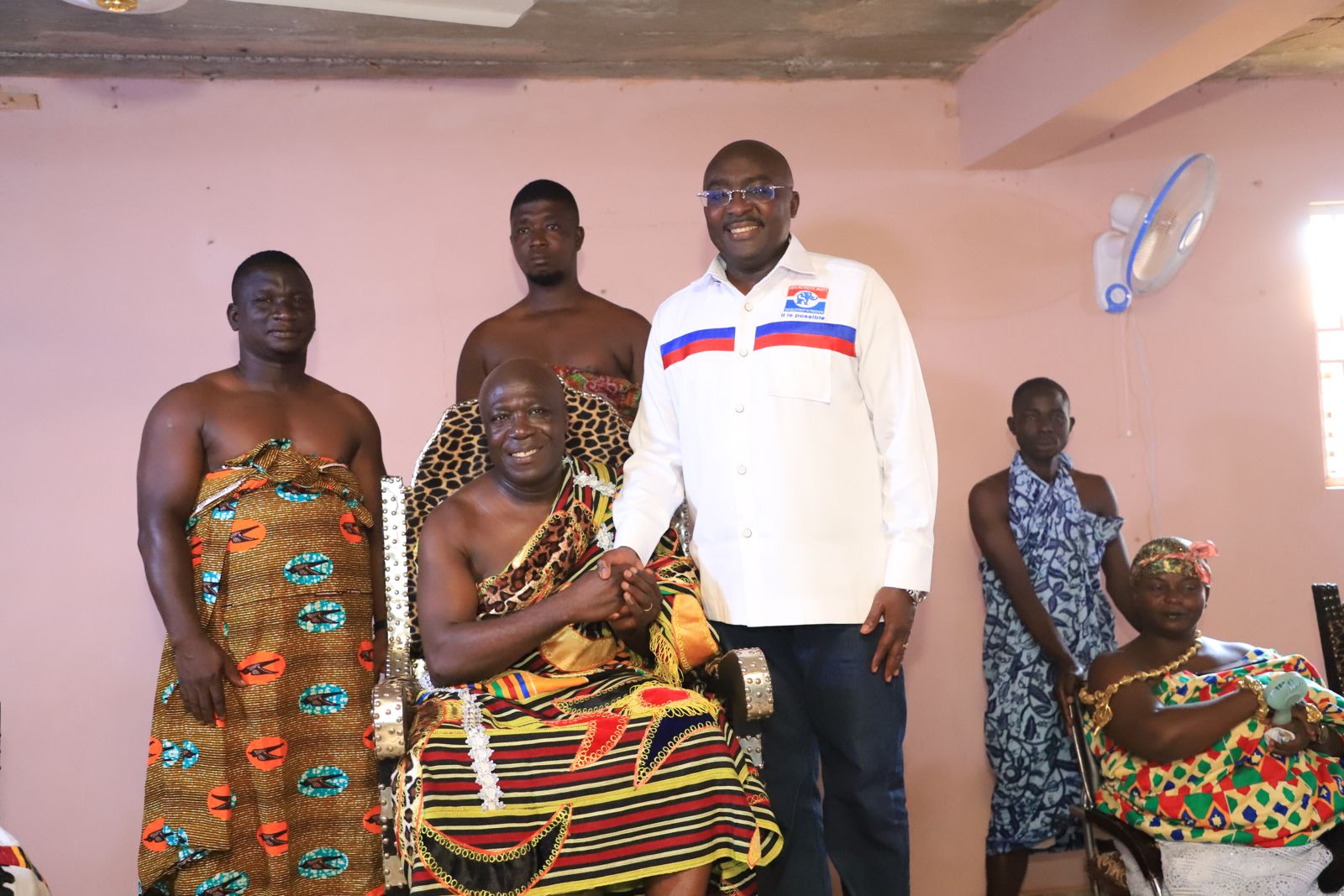 Your good works will be rewarded – Sefwi Chief to Bawumia