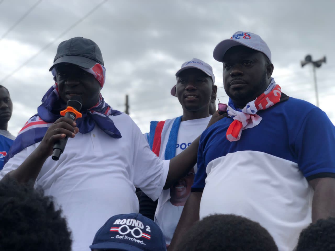 2024 elections: Obour supports Asante Akyem NPP campaign with 2 pick up vehicles, T-shirts and cash