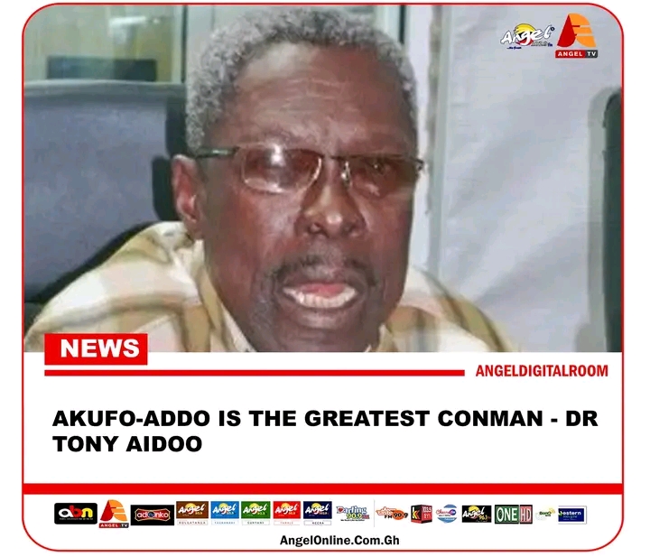 Akufo-Addo is the greatest conman – Dr. Tony Aidoo