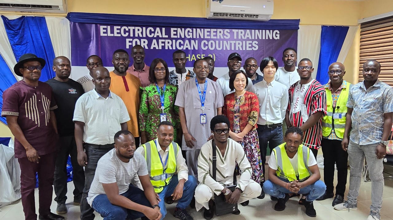 African engineers appreciate JICA, ECG