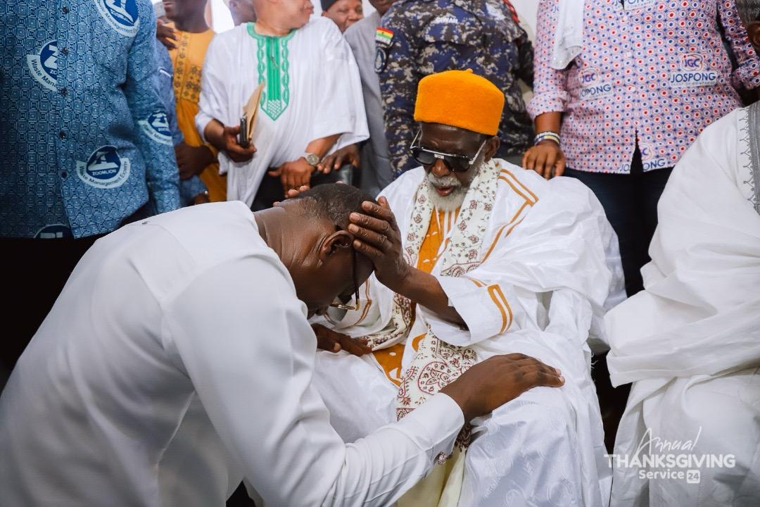 Dr. Agyepong leads Jospong Group in Thanksgiving Service with National Chief Imam