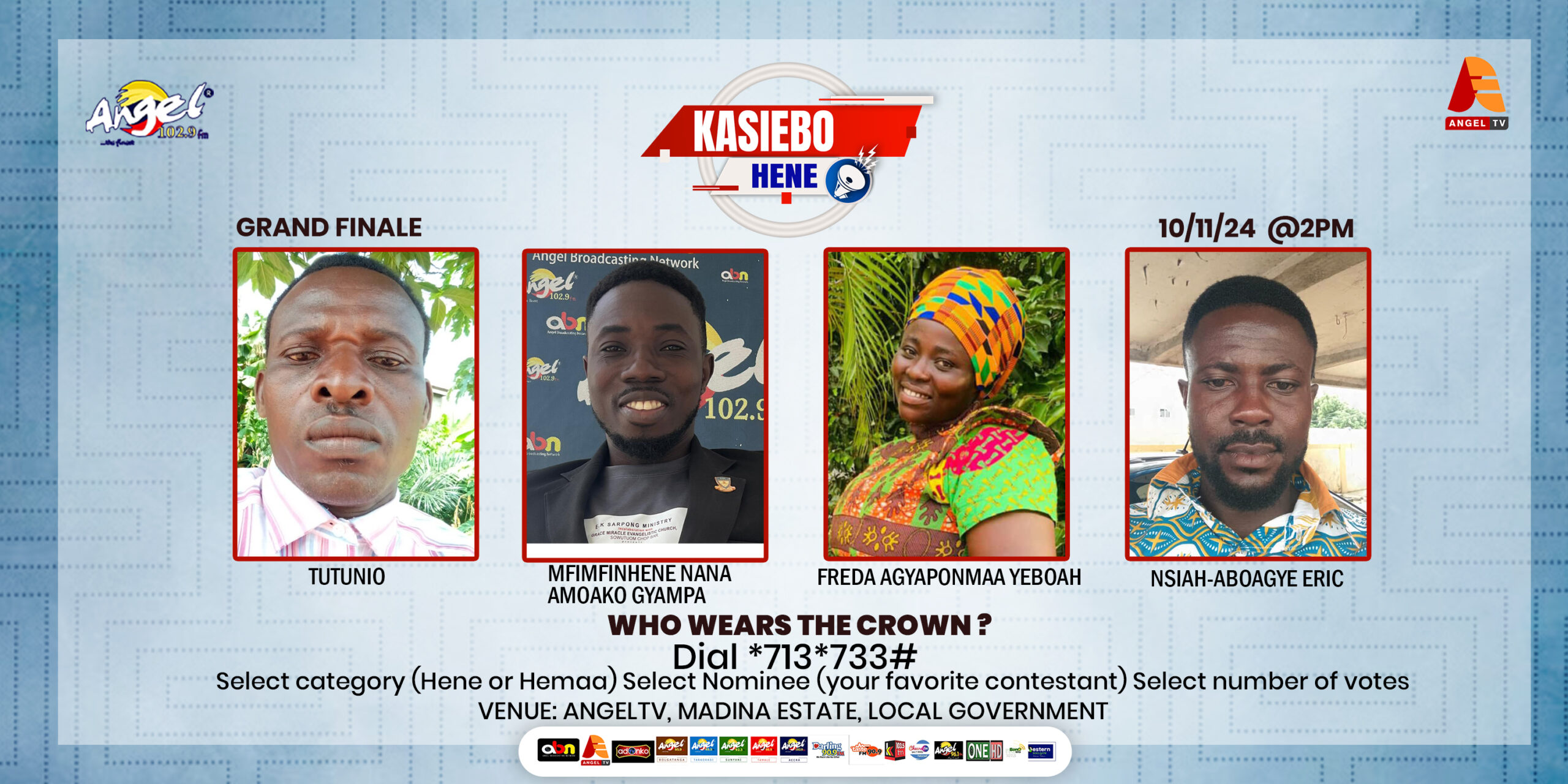 Angel FM’s ‘Kasiebo Hene & Hemaa’ contest climaxes Sunday