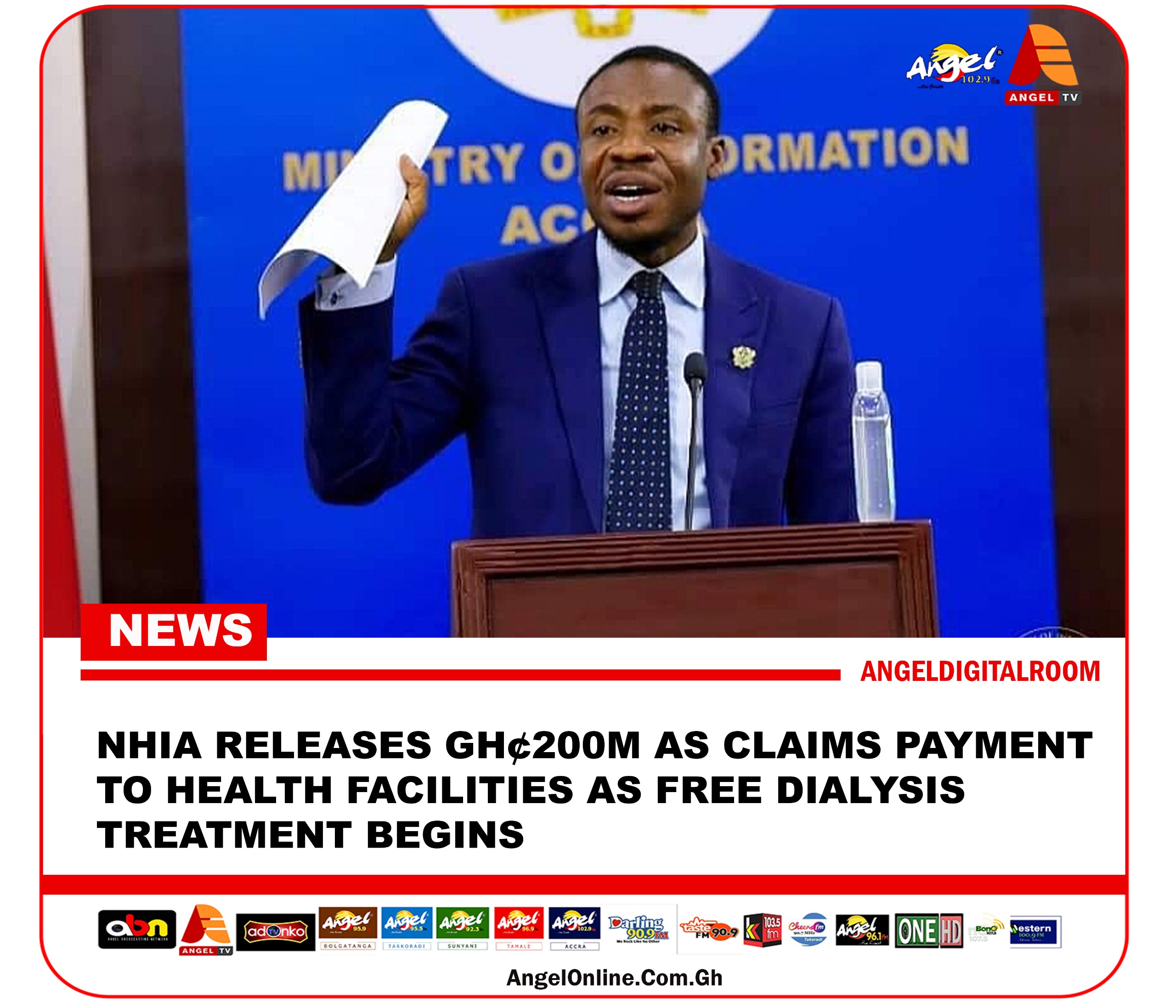 NHIA disburses GH₵200m nationwide for free dialysis treatment