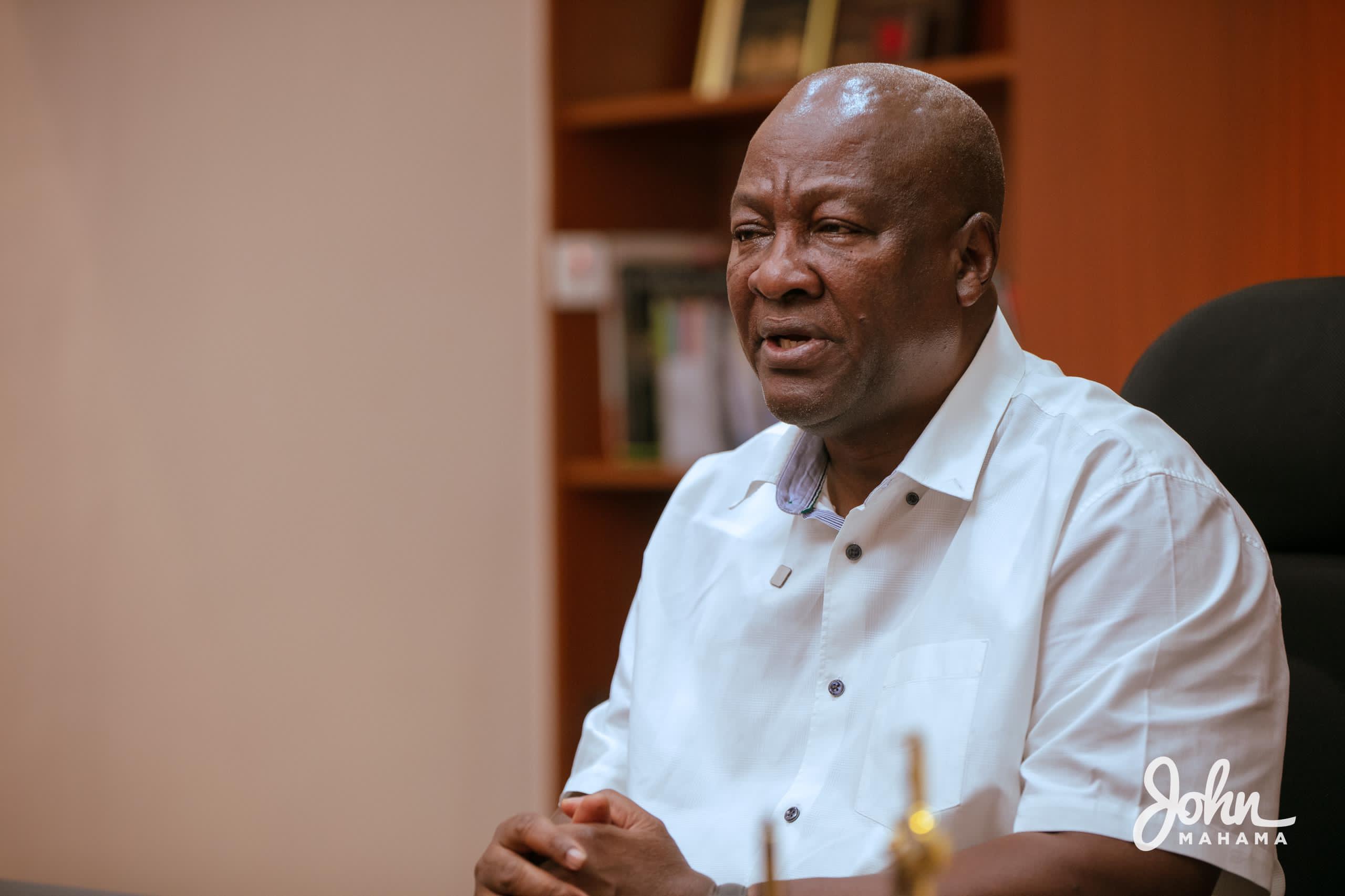 These acts must cease immediately – Mahama on attacks on security, state institutions