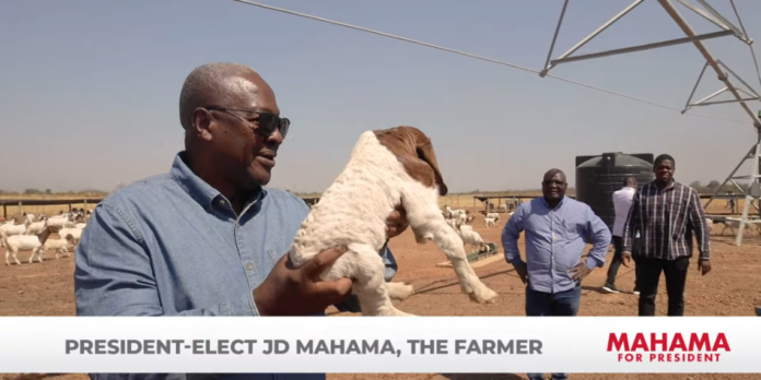 John Mahama announces venturing into full-time farming after politics
