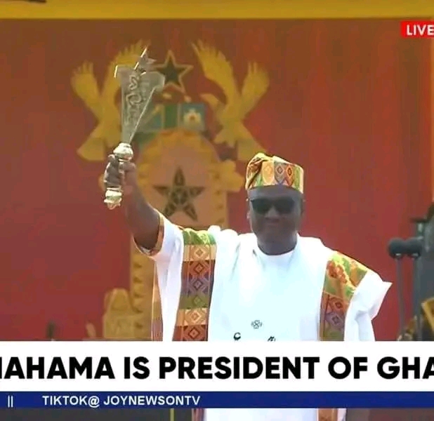 Mahama sworn in as President of Ghana