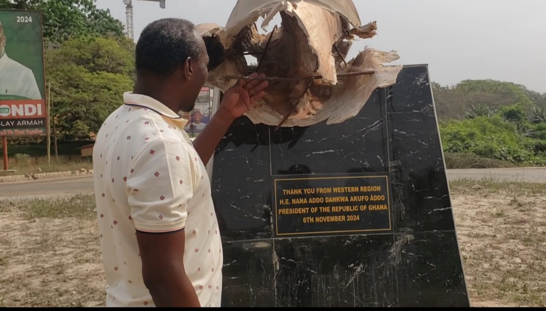 Destruction of Akufo-Addo statue: NDC sets bad precedent for political rivalry in Western Region – NPP